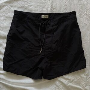 Saint Laurent Paris Men's Black Swim Shorts